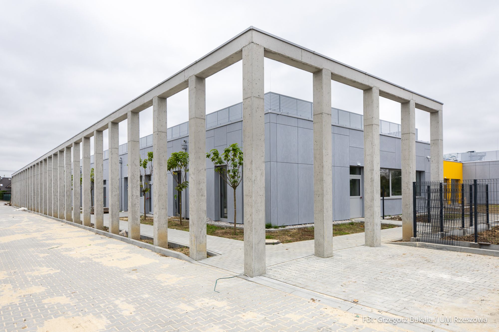 zdjęcie z budowy żłobka przy ul. Jachowicza w Rzeszowie, fot. Grzegorz Bukała, Urząd Miasta Rzeszowa